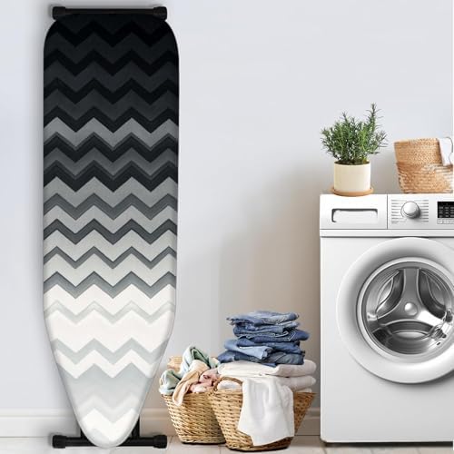Nuxovilar Gradient Chevron Ironing Board Cover 15x54 Polyester - Image 3
