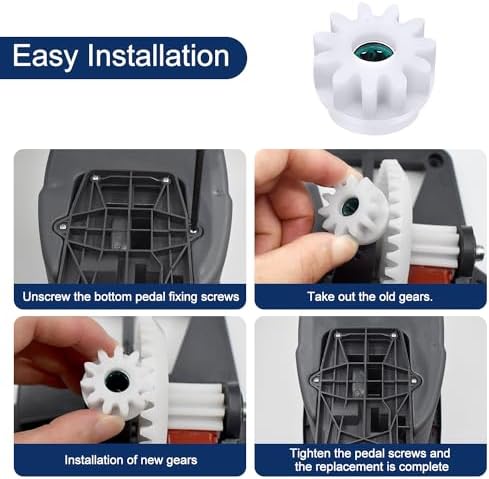 2 Pcs Easy Mop Pedal Broom Spin Mop Replacement One Way Clutch Bearing Bucket - Image 5