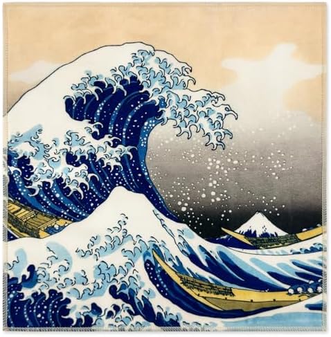 Large Microfiber Cleaning Cloths – Classic Art “The Great Wave Off Kanagawa” - Image 3