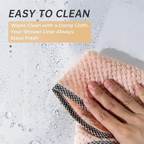AmazerBath 48x72 Shower Curtain Stall, Small Shower Curtain - Image 6