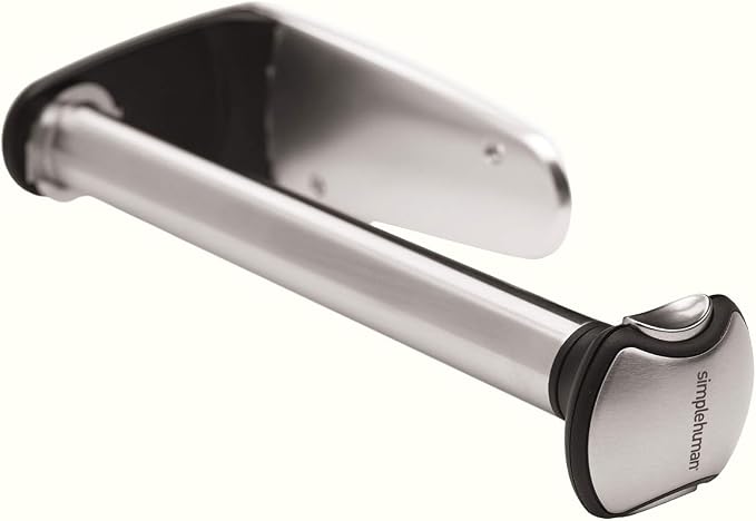 simplehuman Wall Mount Paper Towel Holder, Under-Cabinet or Wall Mounted Rack - Image 5