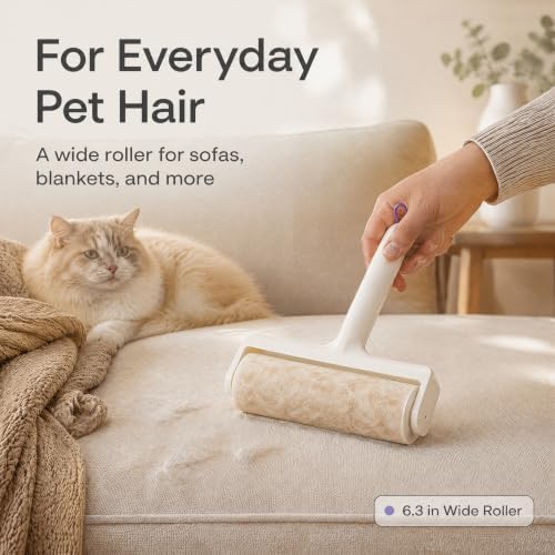 Lint Roller Kit, 500 Sheets, Pet Hair/Lint/Debris Remover. - Image 5