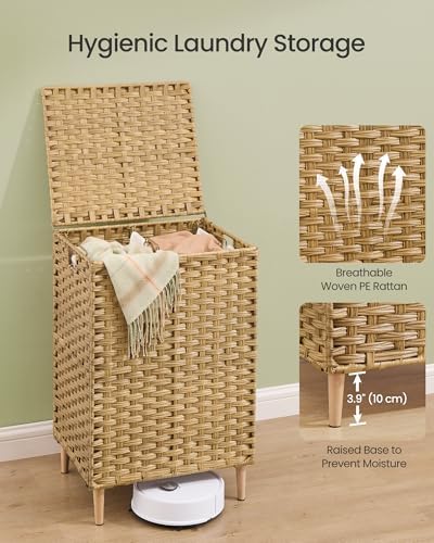 SONGMICS 2-Section Laundry Hamper - Image 5