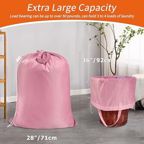 Polecasa 2 Pack Extra Heavy-Duty Laundry Bag - Image 3