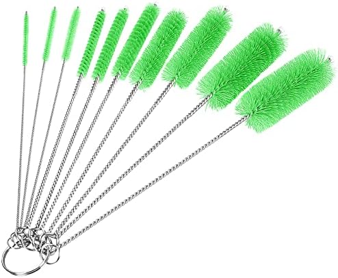CiaraQ Bottle Cleaning Brushes, 8 Inch Nylon Tube Brush Set by CiaraQ