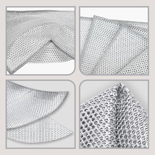Double-Layer Steel Wire Cleaning Cloth - Image 3