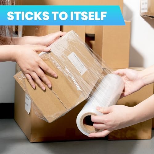 TAPEBEAR Stretch Wrap Film 15" x 760Ft Shrink Wrap Roll Industrial Strength - Image 4