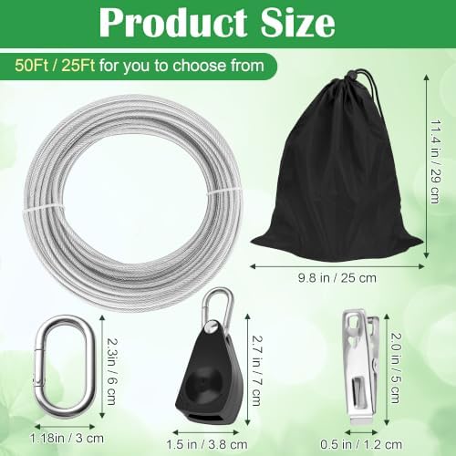 Windspeed Retractable Clothesline Outdoor Heavy Duty Travel Clothesline - Image 2