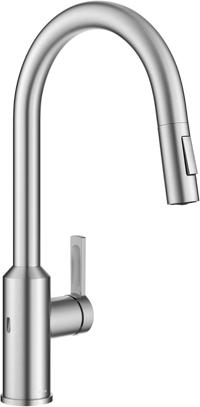 KRAUS Oletto Touchless Sensor Pull-Down Single Handle Kitchen Faucet in by Unknown