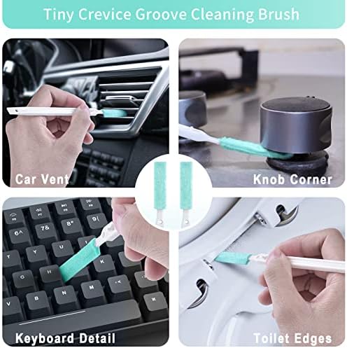 Lumkew Small Cleaning Brush Tight Spaces, Tiny Cleaning Brush Mini Parts - Image 5