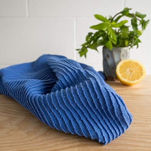 Now Designs Ripple Kitchen Towel, Royal Blue - Image 7