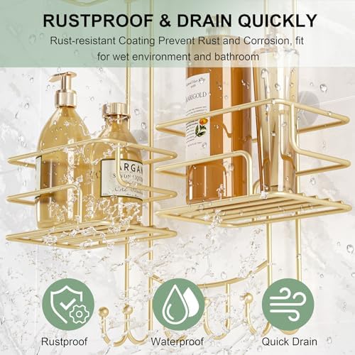 SRIWATANA Shower Caddy Hanging, Shower Organizer - Image 2