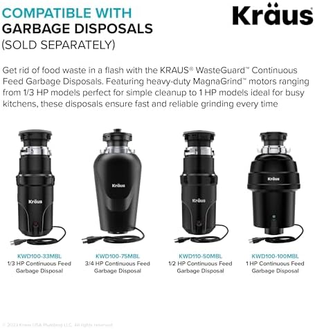 KRAUS WasteGuard Kitchen Sink Strainer/Stopper - Image 6
