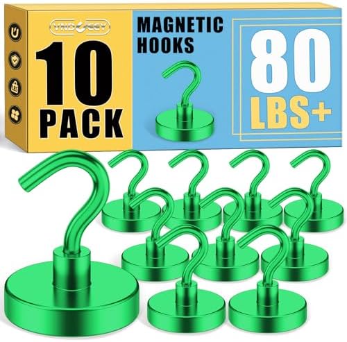 VNDUEEY Cruise Must Haves, 80 Lbs Strong Magnetic Hooks by VNDUEEY