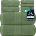 DAN RIVER 8 Piece Luxury Bath Towels by DanRiver