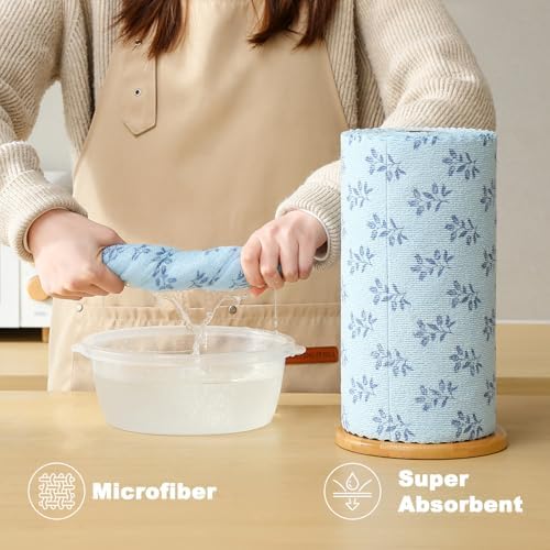 Microfiber Cleaning Cloth Roll, 80 Pack Cleaning Towels, Lint Free Rags Paper - Image 5