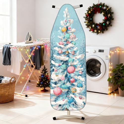 Nuxovilar Snowy Winter Tree Ironing Board Cover 15x54 Polyester - Image 2