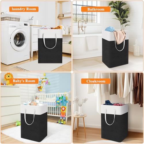 TasticTotes Laundry Basket 3-Pack, Laundry Hamper - Image 5