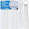 80 Pcs Shower Head Cleaner Tool–Showerhead Cleaning Brushes + Stainless Steel by Sublaga