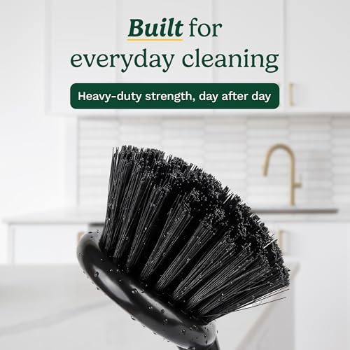 Cuisinart Dish Brush with Handle, 2 Pack, Firm Bristles - Image 2