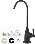 Hibbent Drinking Water Faucet for Bar and Kitchen Sink, Stainless Steel Reverse by Hibbent