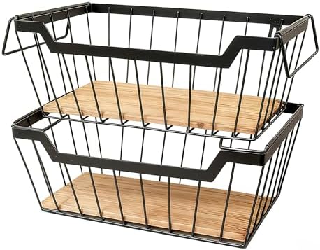 ShabbyDecor Metal Wire Basket - Image 6