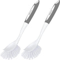 Dish Brush with Handle, 2 Pack Kitchen Scrub Brushes by Amazer