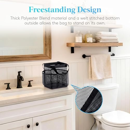 Lifewit Mesh Shower Caddy Portable, Dorm Room Essentials, 2 Packs - Image 2