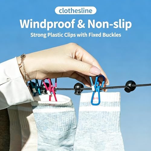 Retractable Portable Clothesline - Image 3