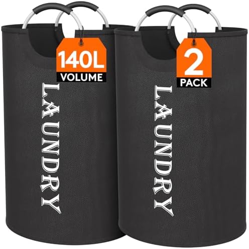 Lifewit 2 Pack 140L Laundry Basket by Lifewit