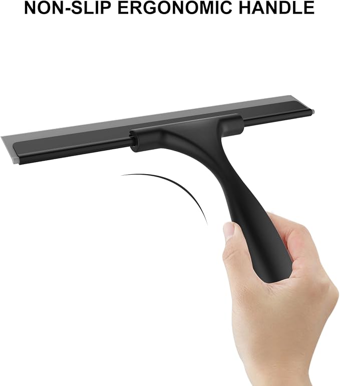 SetSail Shower Squeegee for Glass Doors, 12 Inch - Image 3