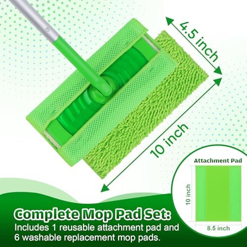 UNIMADE Reusable Microfiber Mop Pads Compatible - Image 3