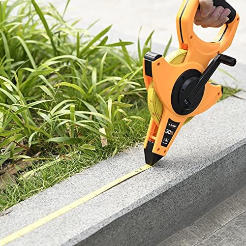 LAND 100FT/30M Heavy Duty Fiberglass Tape Measure - Image 7