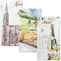 Maison d' Hermine Kitchen Towels Set of 3 Reusable 100% Cotton 27.50" x 20" by MaisondHermine