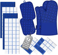 Oven Mitts Pot Holders Sets/Kitchen Towels and Dishcloths, Oven Gloves Kitchen by BSKSSK