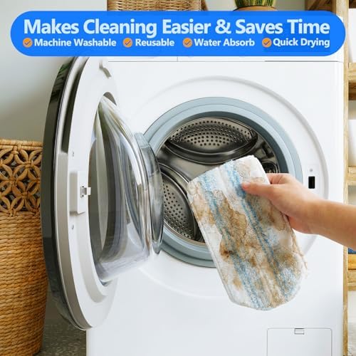 20 Pack Mop Replacement Pads for O Cedar H2pro Flat Mops, Mop Pads for O-Cedar - Image 5