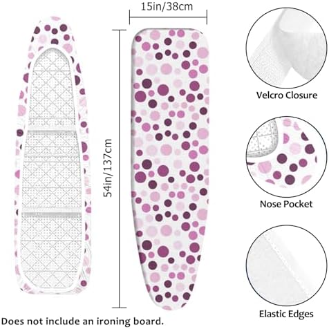 Padded Ironing Board Cover, 15 * 54 in Standard Size Ironing Board Covers - Image 2
