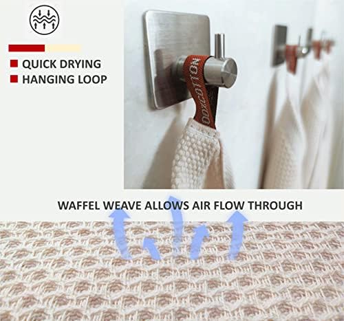 Kitchen Towels 100% Cotton Waffle Weave Dish Towel - Image 4