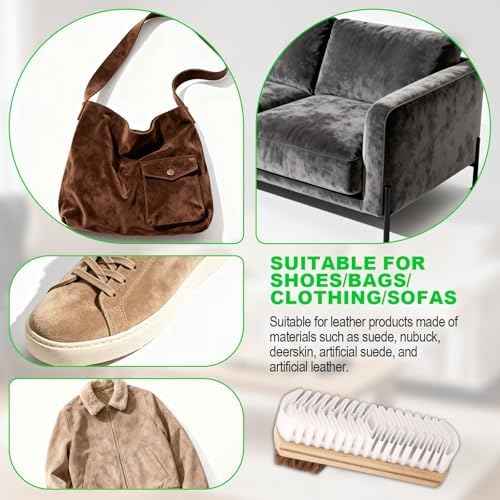 2pcs 2-in-1 Suede Shoe Brushes - Image 6