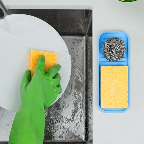 Zulay Kitchen Silicone Sponge Holder - Image 3