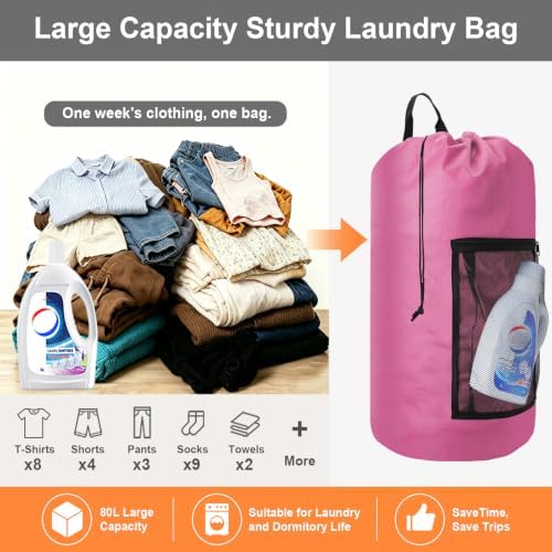 Laundry Bag Backpack Durable Laundry Bag - Image 5