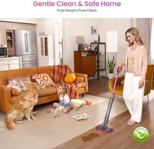 Schenley Lightweight Steam Mop for Hardwood Floor Cleaning - Image 4