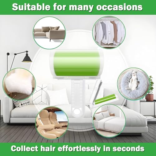 Reusable Washable Lint Roller 5 Pack, Sticky Mini and Medium Size - Image 5