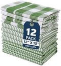 LANE LINEN 100% Cotton Kitchen Dish Cloths, Ultra Soft Absorbent Quick Drying by LaneLinen
