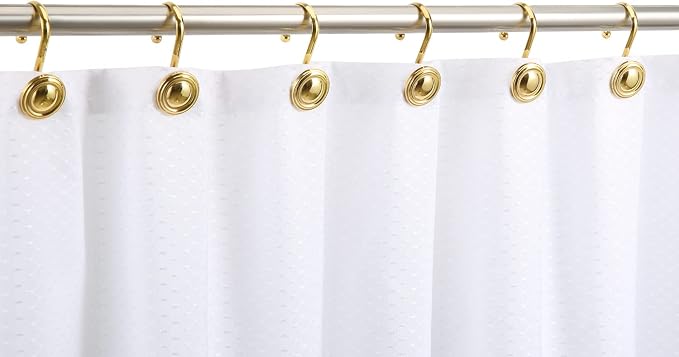 CHICTIE Gold Shower Curtain Hooks Rings, Decorative Shower Hook - Image 4