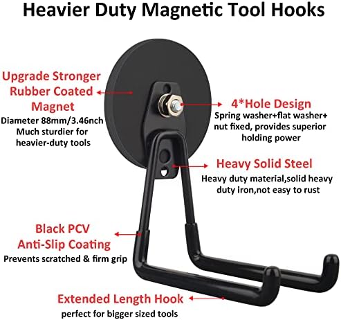 ULIBERMAGNET Strong Magnetic Ultimate Hooks, Large Magnet - Image 2