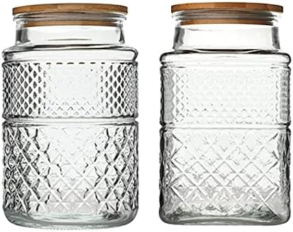 60 FL OZ/0.5 Gal Vintage Glass Storage Jar by Prettidecor
