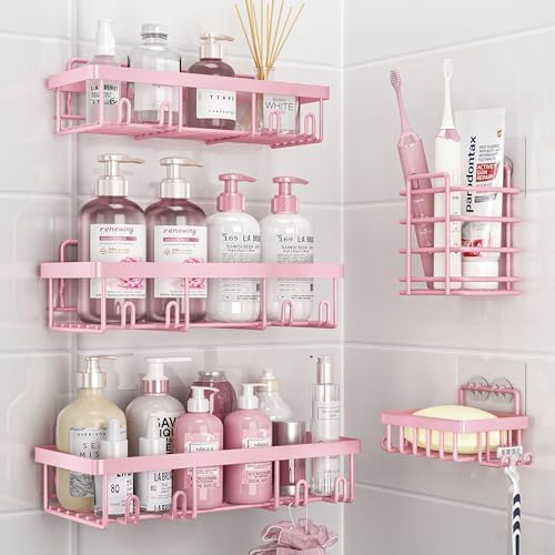Liuoud 5 Pack Shower Caddy for Inside Shower by Liuoud