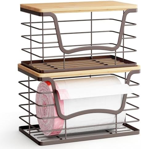ALOCEO 2 Pack Stackable Wire Storage Basket - Image 5