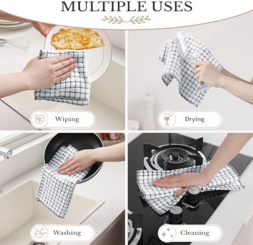 Homaxy 16 Pack Terry Kitchen Dish Cloths - Image 5
